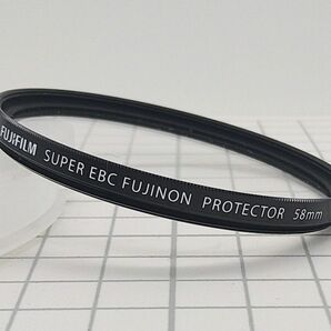 フジフイルム SUPER EBC FUJINON PROTECTOR 58mmレンズ保護フィルター FUJIFILM