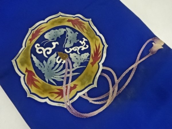 ys6913633; Сиосе, ручная роспись зеркала с узором Нагоя оби [антикварный] [износ], Женское кимоно, кимоно, античный, Ремейк материалов