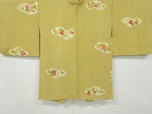 Art hand Auction ys6968863; Dessiné à la main, haori à motif de feuilles d'herbe teint par nœuds [recyclé] [portable], mode, Kimono femme, kimono, manteau, En chemin