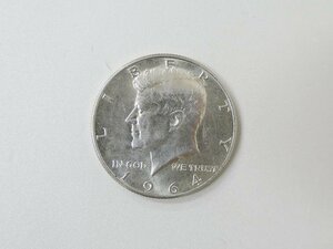 1964年 アメリカ ケネディ ハーフダラー 銀貨 50セント 1/2ドル HALF DOLLAR 硬貨 古銭