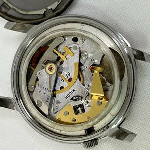 【M21】HAMILTON-RICOH エレクトニック SS メンズ 腕時計 動作未確認 ジャンク品扱いの画像6