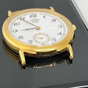 【M53】貴重 CITIZEN CLUB LAMER クラブラメール 18K/750 金無垢 4645-E62593 TA スモールセコンド クォーツ時計 動作品 メンズ腕時計の画像8