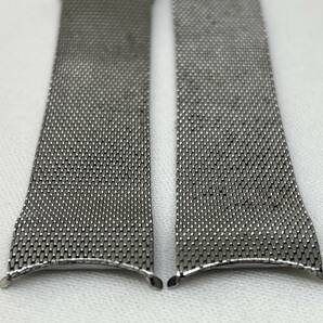 【Ｍ5】OMEGA 2041 STAINLESS STEEL ラグ幅18ｍｍ 中古バンド パーツ用の画像2