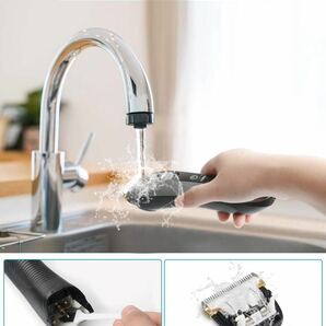 バリカン コードレス 散髪 ヘアカッター USB充電式 防水 メンズ 子供 電動バリカン 家庭用 の画像6