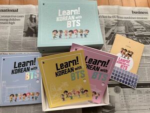 BTS learn korea with BTS english バージョン　教材