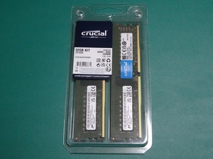 クルーシャル CT2K16G4DFRA32A 32GB 2x16GB DDR4-3200