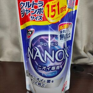 【大容量】 トップ スーパーナノックス ニオイ専用 プレミアム抗菌処方 部屋干し 詰め替え ウルトラジャンボ1510