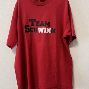 ビンテージ 町田Back Street購入 TEAM SCHWINN (シュウィーン) ショップTシャツ(L)の画像1