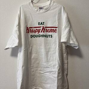 ビンテージ KRISPY KREME DOUGHNUTS (クリスピー・クリーム・ドーナッツ) ロゴTシャツ(XL)の画像1