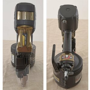 HiKOKI ハイコーキ 90mm 高圧エア 釘打機 NV90HR2(S） 未使用品 パワー切替機構付 ハイゴールド 高圧ロール釘打機の画像4