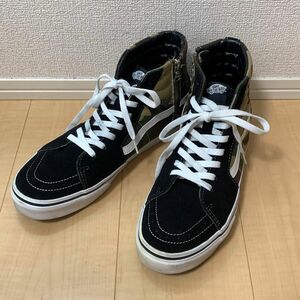 SOPHNET. × VANS SK8-HI スケート ハイ スニーカー VANS 黒 迷彩 カモ ソフ ヴァンズ バンズ コラボ