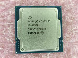 CPU Intel Core i5-11500 中古動作品