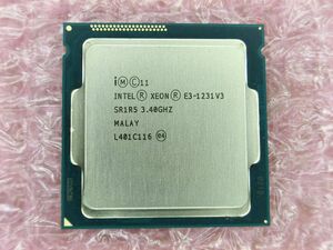 CPU Intel Xeon E3-1231v3 中古動作品