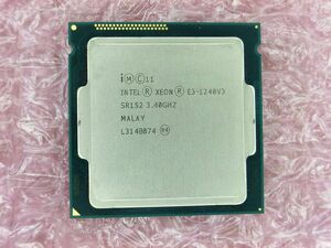 CPU Intel Xeon E3-1240v3 中古動作品