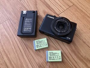 Canon PowerShot G7X G7 X キヤノン コンパクトデジタルカメラ ブラック キャノン 動作品