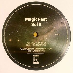 極美品 MAGIC FEET VOL II 12INCH CRAIG BRATLEY FEMI VS KCRW BILLY COBHAM RICH LANE FRANCOIS K JOE CLAUSSELL THEO PARRISH DJ HARVEY