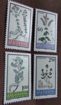 リヒテンシュタイン　1993 植物　4完 花　自然　野草　未使用糊あり　_画像7