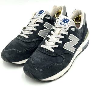 D ☆ 希少!!1400番 '米国製' NEW BALANCE ニューバランス M1400NV スエード ローカット スニーカー size:27.0cm メンズ シューズ USA製 