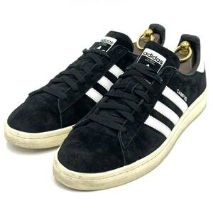 D☆良品/ 人気モデル!! '18年製' adidas originals アディダス CAMPUS キャンパス BZ0084 ローカット スニーカー size:28.0cm シューズ BLK