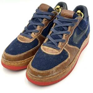 D ☆ 人気モデル!! 'フェルト×レザー生地' NIKE ナイキ AIR FORCE 1 LOW ローカット スニーカー 309387 441 INSIDEOUT PACK シューズ 28.5