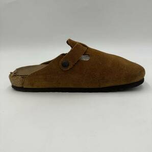 E ☆ 人気モデル!! 'ドイツ製' BIRKENSTOCK ビルケンシュトック BOSTON ボストン スエードレザー サンダル size:26.0cm メンズ シューズの画像6