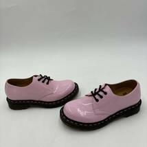 J ＊ ① 未使用 '人気モデル' Dr.Martens ドクターマーチン 26422 本革 3EYE 3ホール レザー シューズ 革靴 UK3 22cm レディース PINK_画像3