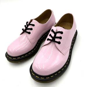 J ＊ ② 未使用 '人気モデル' Dr.Martens ドクターマーチン 26422 本革 3EYE 3ホール レザー シューズ 革靴 UK3 22cm レディース PINK