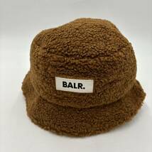 ＊ 未使用 21AW '人気 完売モデル' BALR. ボーラー TEDDY BUCKET HAT ボア バケットハット 帽子 ONE SIZE メンズ 帽子_画像2