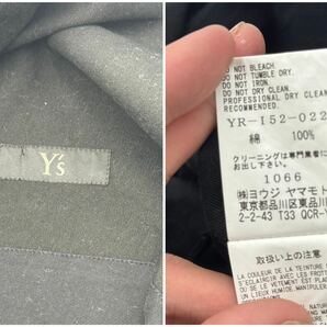 H ☆ 高級ラグジュアリー鞄 '日本製' Y's ワイズ Yohji Yamamoto ヨウジヤマモト 変型 クロスボディ ショルダーバッグ YR-I52-022 コットンの画像10