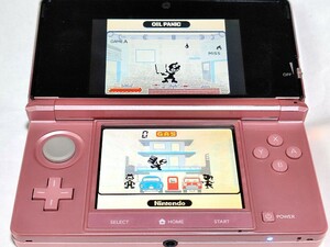 ■Nintendo ニンテンドー 任天堂 3DS 本体のみ タッチペン SDカード付 【動作確認済】