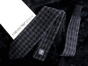 ★*:.*:【美品】WL1115☆【最高級カシミヤ30％・ウール70％】エンポリオ アルマーニ【EMPORIO ARMANI】ネクタイ