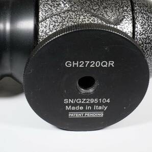 GITZO GH2720QR 中古良品 QRプレート欠品 アルカスイスアダプター付属の画像7