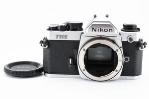 [現状品] Nikon New FM2 FM2N Silver 35mm SLR Film Camera Body フィルムカメラ /ボディキャップ付き #2110712