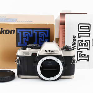 Nikon FE10 35mm SLR Film Camera Body Gold フィルムカメラ /元箱、付属品あり [良品] #2111608の画像1