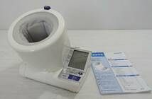 A0055a OMRON オムロンデジタル自動血圧計 HEM-1010 上腕式 血圧測定器_画像1