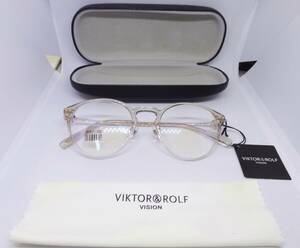 A0008a 展示品 VIKTOR&ROLF ヴィクター＆ロルフ メガネフレーム 70-0232-5