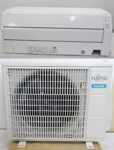 P1654a 富士通 冷暖房ルームエアコン AS-C221L ノクリア おもに６畳 店頭受取歓迎 大阪・茨木市 現状渡し