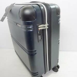 CV5633 展示品 美品 ACE EXACT エース イグザクト スーツケース 機内持ち込み 38-46Lサイズ ネイビー 0522103の画像3