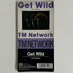 BN1/30 8cm CD TM NETWORK 「Get Wild/Fighting」 シティハンター◆