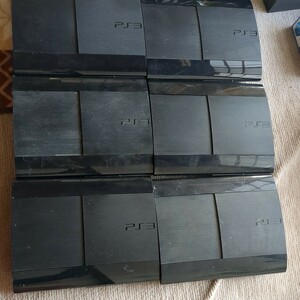  present condition goods game machine body SONY PS3 CECH 4000B 4000C 4200B 4300C total 6 pcs Sony PlayStation 3 set sale together . seal seal equipped 