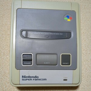 現状品　ゲーム機本体　スーパーファミコン 後期型　1CHIP　01　任天堂　Nintendo　スーファミ　SFC　SHVC-JBN-1