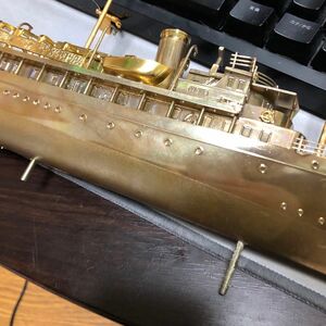 宝船　船模型　銀色
