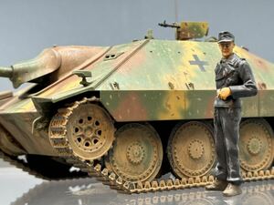  painted final product Tamiya 1/35 Germany .. tank hetsa- middle period production type 