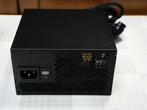 ☆玄人志向 KRPW-BK650W/85+ 650W 80PLUS Bronze ATX電源ユニット☆プラグイン/中古美品