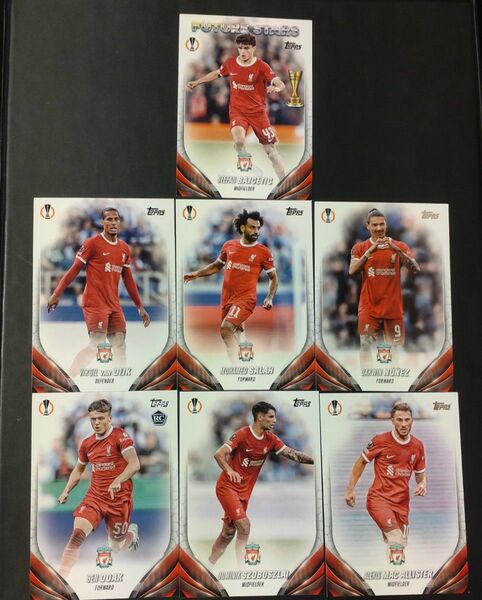 2023-24 Topps Liverpool 7枚セット