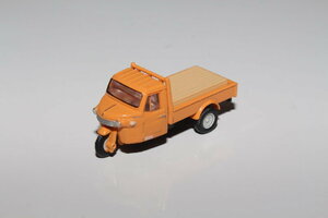 1/150 ザ・カーコレクション『【 ダイハツ CO8型オート三輪（オレンジ荷物付）No.131 】カーコレクション第9弾 』検/トミーテック カーコレ