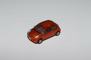 1/150 ザ・カーコレクション『【 日産 マーチ（オレンジ）No.96 】カーコレクション第6弾 』検/ジオコレ トミーテック カーコレ