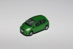 1/150 The * car collection [[ Toyota Vitz Vitz( green )No.102 ] car collection no. 6.] inspection / geo kore Tommy Tec car kore