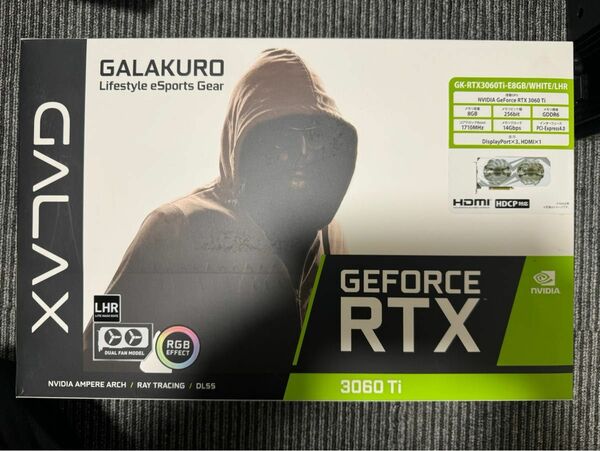 GALAKURO NVIDIA GEFORCE RTX 3060 Ti 搭載