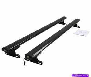 Tata.Meilaルーフラッククロスバー2011-2017 Jeepコンパス荷物貨物ブラックTATA.MEILA Roof Rack Cross Bars for 2011-2017 Jeep Compass